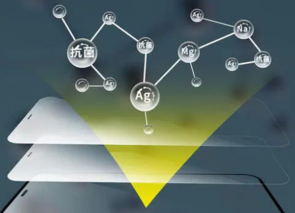 顯示觸摸屏銀離子抗菌方案
